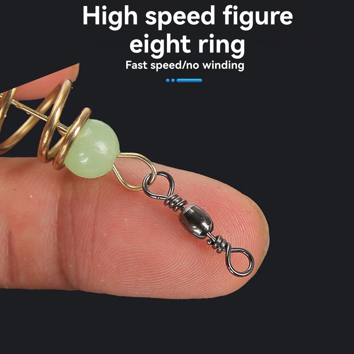 Fishing Lure - ABST 올리브형 스테인리스 스틸 낚시 미끼