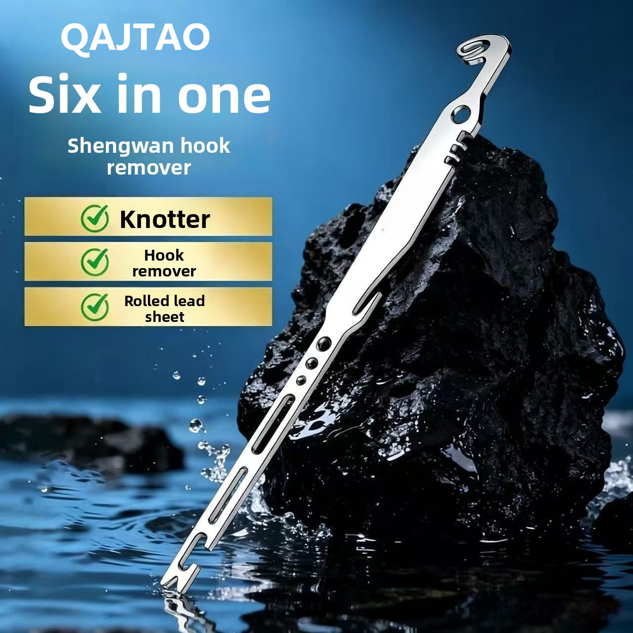 Fishing Equipment Price - QAJTAO 4피스 6-in-1 스테인리스 스틸 낚싯바늘