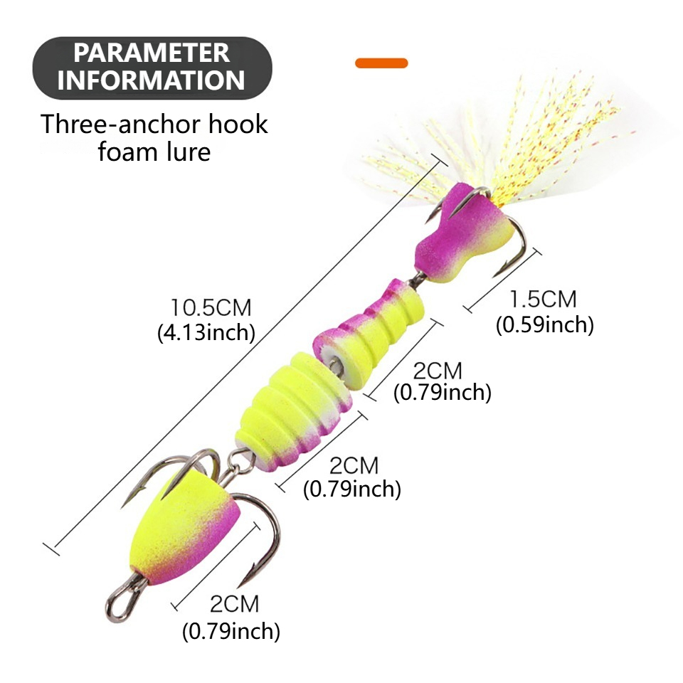 LOOGDEEL 1개입 고밀도 폼 루어 플로팅 잉어 스 - Fishing Equipment Market 리뷰 및 가격