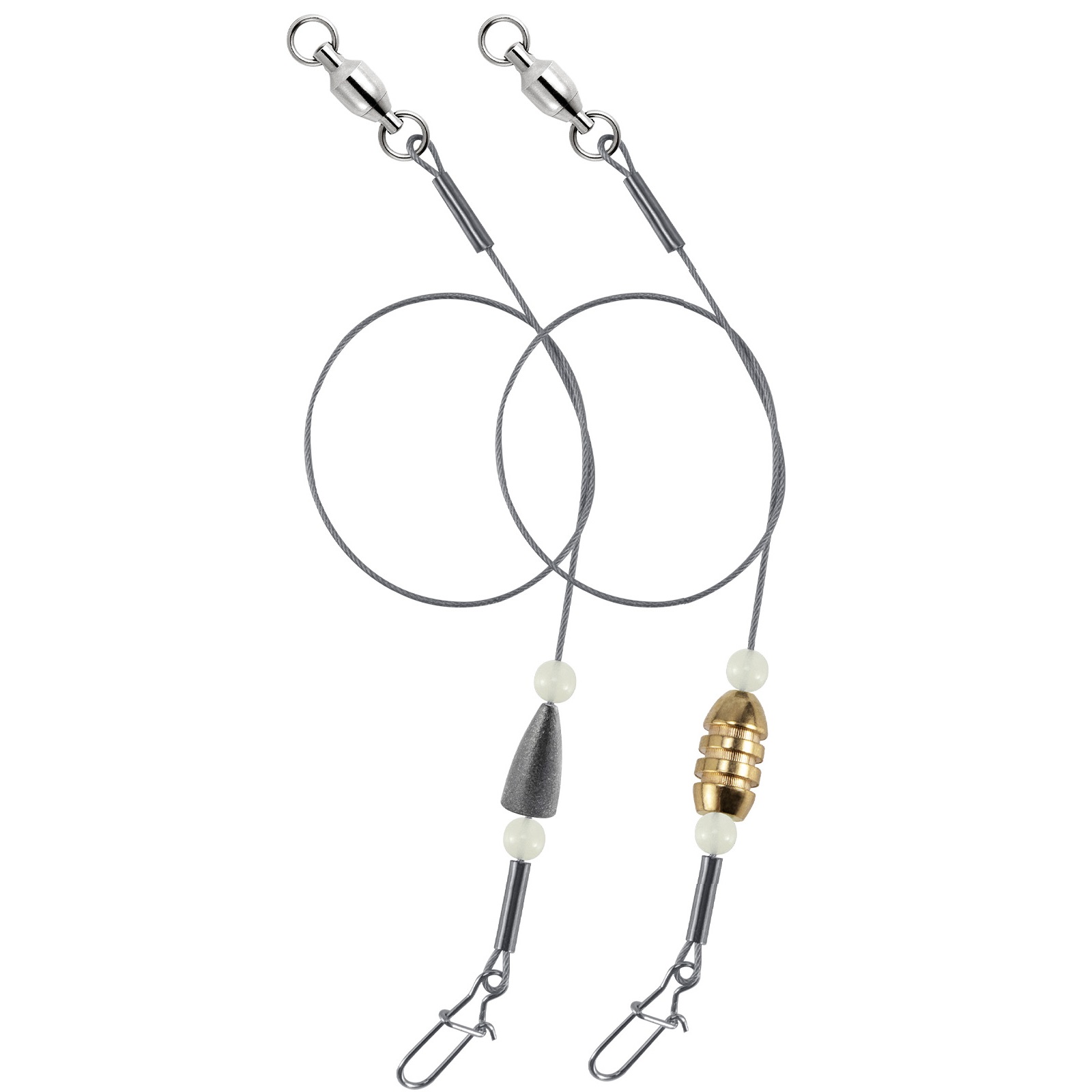 10개입 캐롤라이나 리그 안티-바이트 낚싯줄 리더 20 - Snell Fishing Rig 리뷰 및 가격