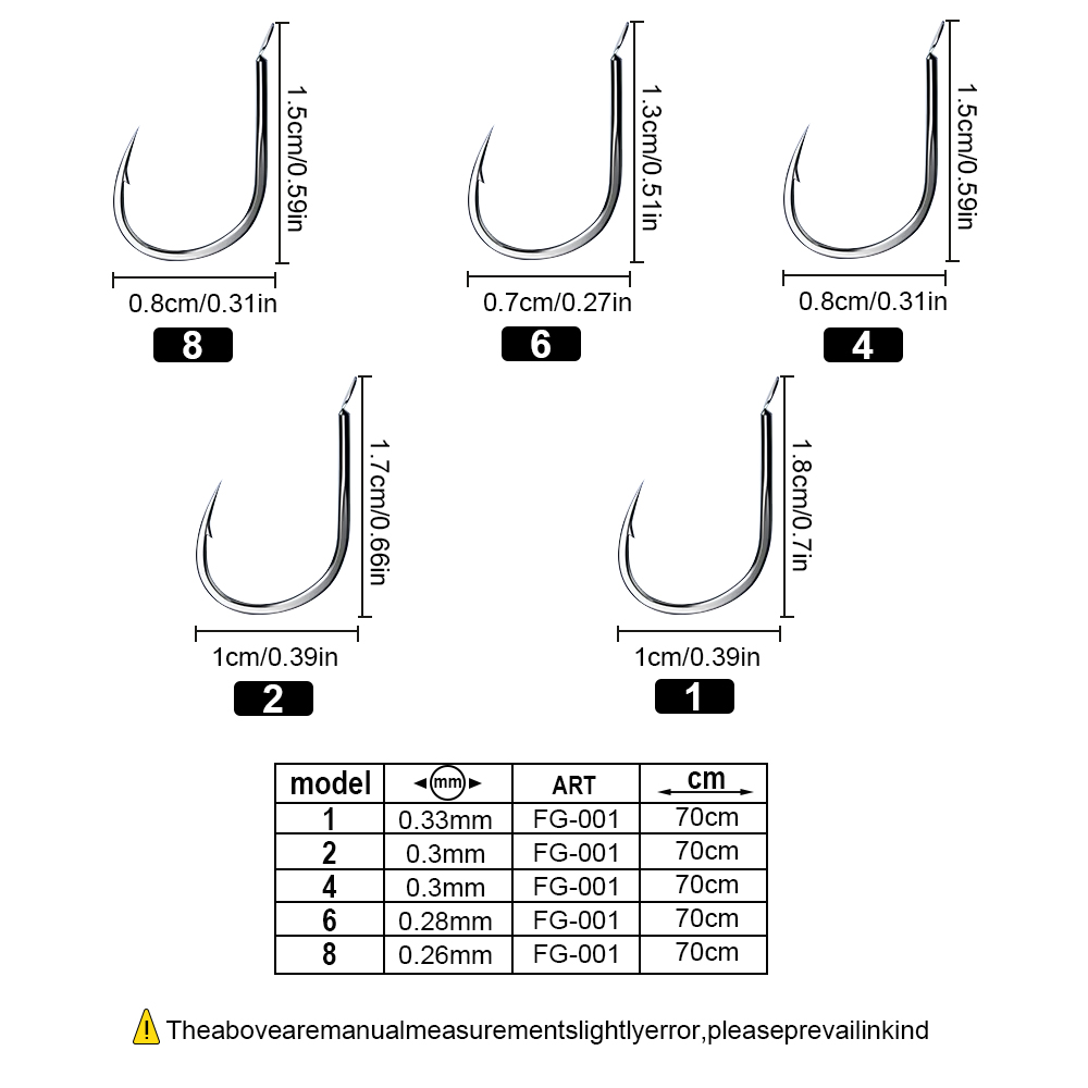 FTK 10개입/팩 70cm 미리 묶인 낚싯줄 포함 낚 - Snell Fishing Rig 리뷰 및 가격