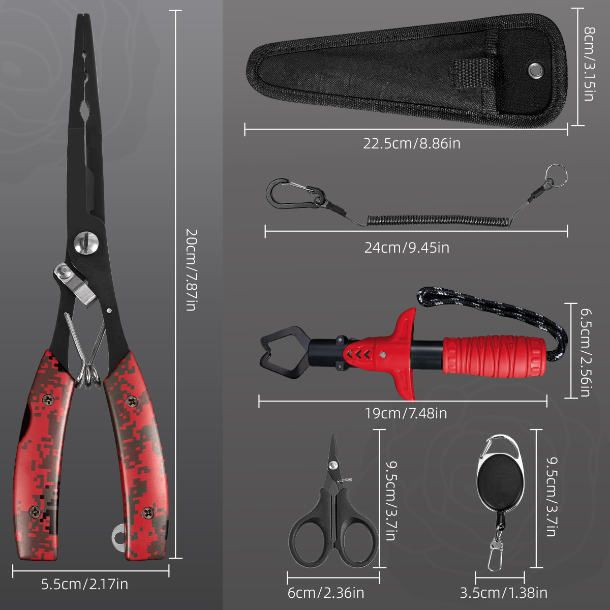 스테인리스 스틸로 제작된 기능성 낚시 플라이어, 와이어 - Fishing Equipment Price 리뷰 및 가격