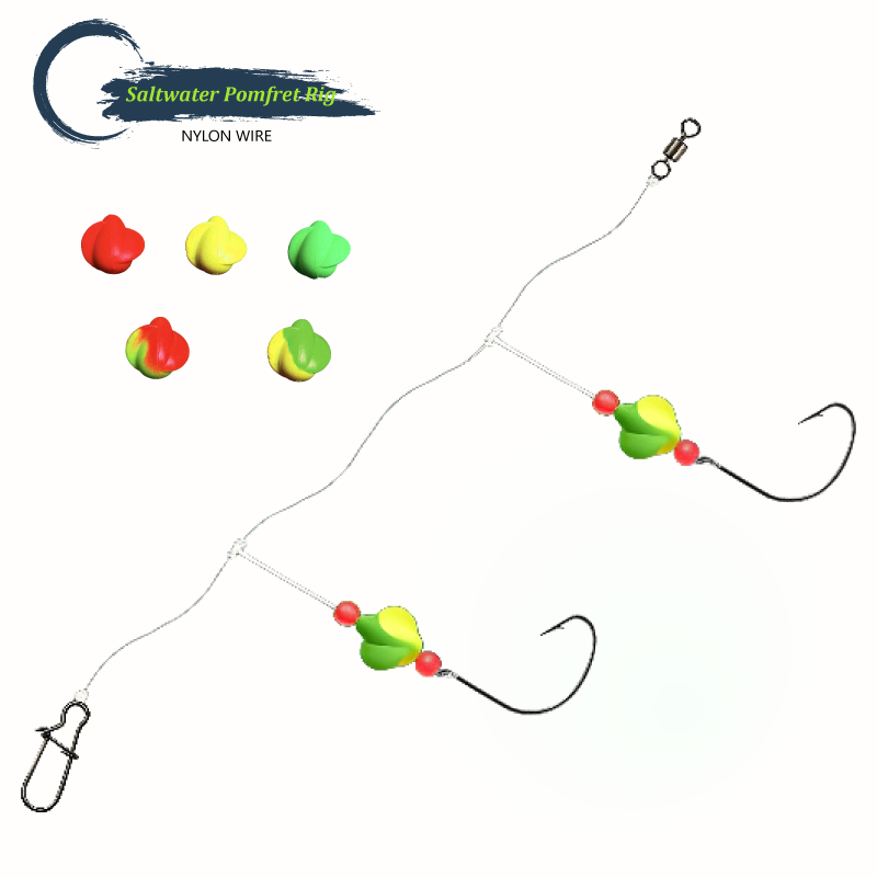 3/6개입 폼파노 리그 스넬 플로트, 서프 낚시 리그, - Snell Fishing Rig 리뷰 및 가격