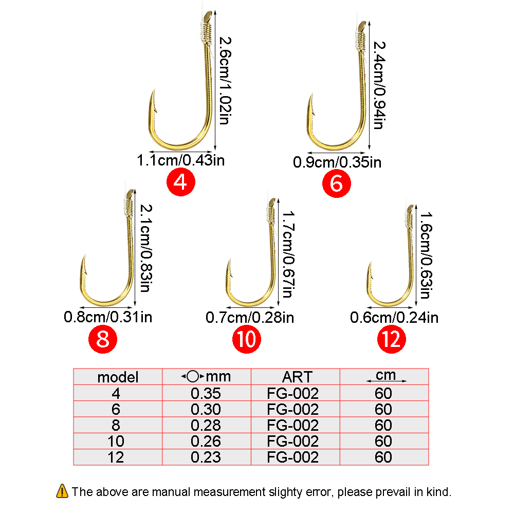 FTK FG‑002 60개입 미리 묶인 낚싯바늘 60c - Snell Fishing Rig 리뷰 및 가격
