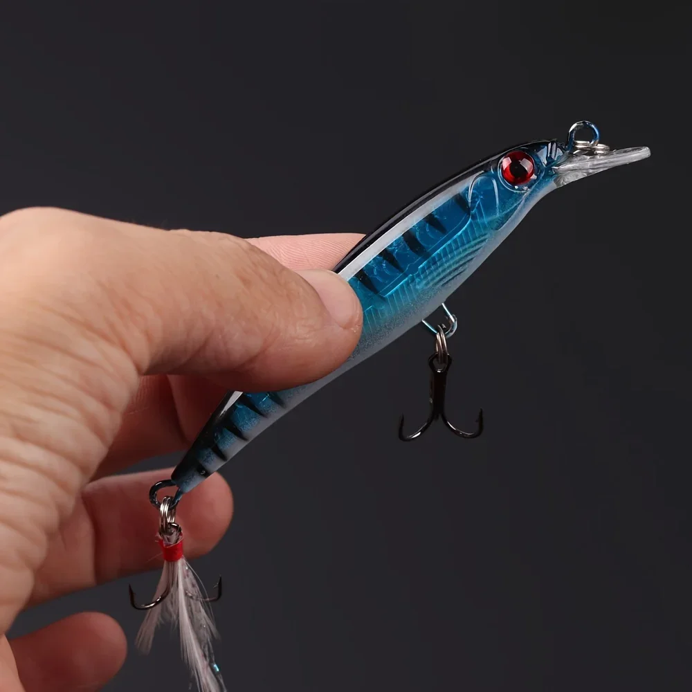 레이저 3D 눈 생체 공학 미노우 낚시 루어, 최대 캐 - Fishing Lure 리뷰 및 가격