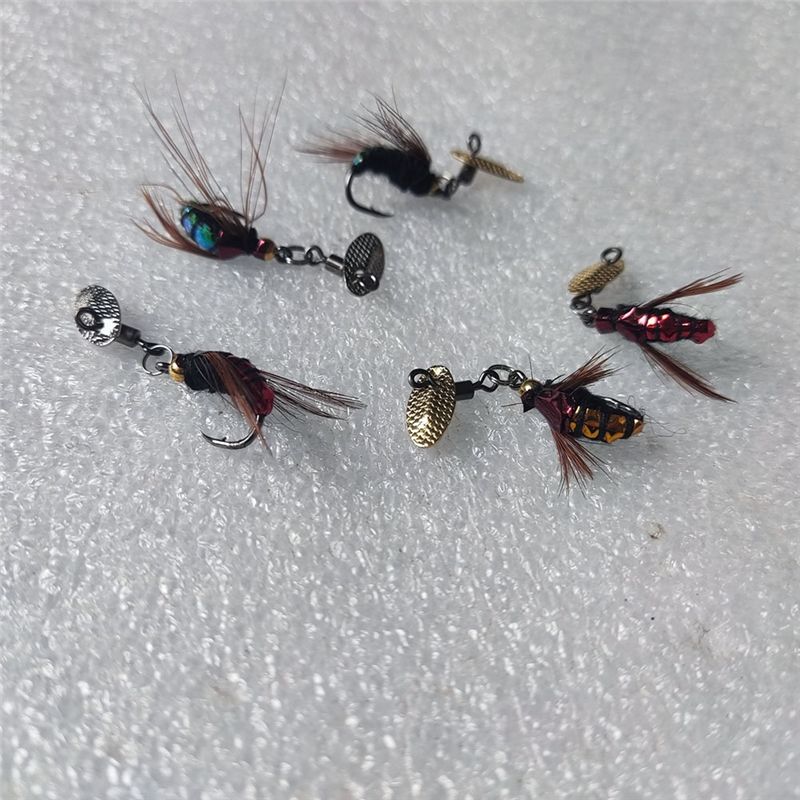 T34C 스팽글 루어 미끼 인공 플라이 훅 마이크로 오 - Fishing Lure 리뷰 및 가격