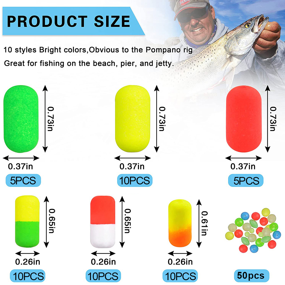폼파노 리그 플로트 비즈 키트, 폼 스넬 낚시 플로팅  - Snell Fishing Rig 리뷰 및 가격