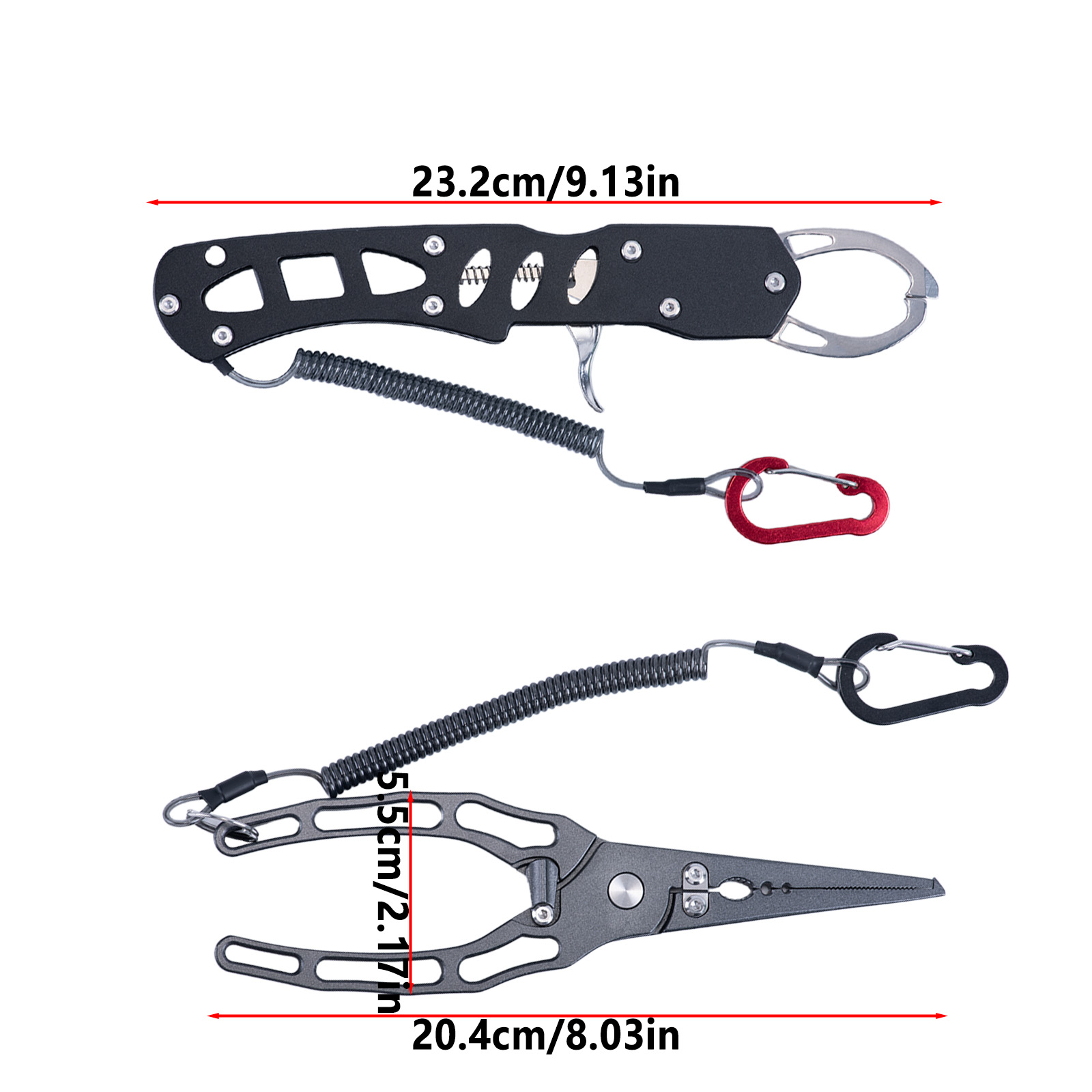 낚시 플라이어 및 피쉬 그리퍼 콤보 키트, 녹슬지 않는 - Fishing Equipment Price 리뷰 및 가격